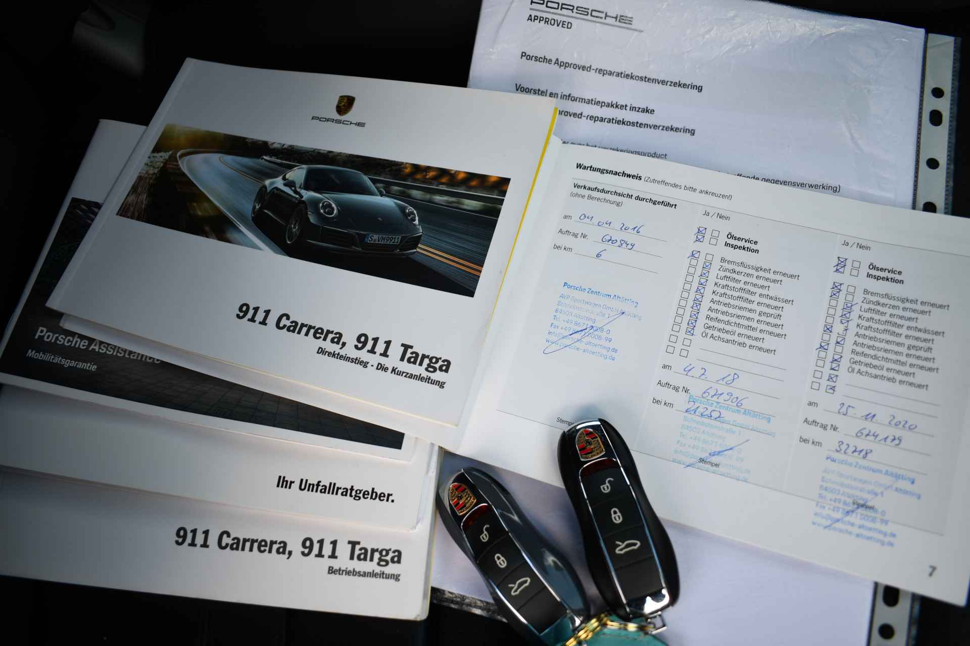 Porsche approved garantie inclusief
